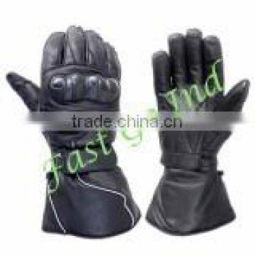 Split Leather motorbike leather gloves