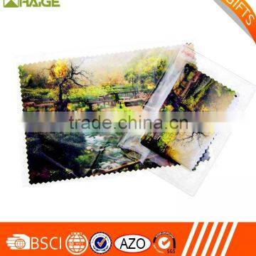 Made in china custom print microfiber lens cloth