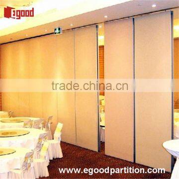 star hotel melamine laminated sound insulation folding door partition