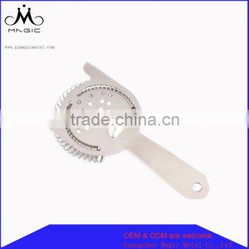 Rabbit shape Mirror Stainless Steel Bar Strainer, cocktail strainer