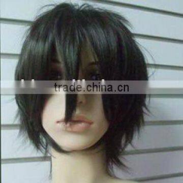 Cosplay Short Men Cosplay Wig, Synthetic Hair Wig