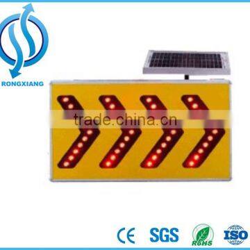 arrow sign flashing traffic sign solar LED traffic sign