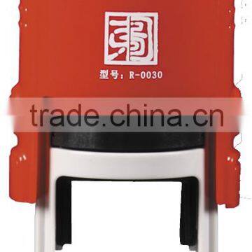 Free Sample Epress Round Self Inking Printy Stamp,Auto Rubber Stamp,self inking stamp R-0030