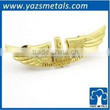 Eagle car sticker badge 3d gold plating emblem