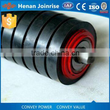 89mm-159mm buffer rubber conveyor belt roller for bulk handling