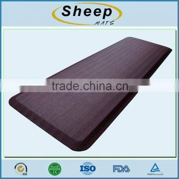 Anti-fatigue self skinning pu mats for sanatorium