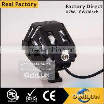 Factory Direct LED Motorcycle Headlamp With Angel Eye LED Driving Headlight Quality Choice photo-6