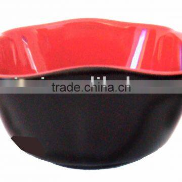 Square melamine bowl