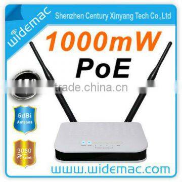 1000mW POE Indoor Wide coverage Wireless Router/High Power wireless Router POE Router(WM-8707H)