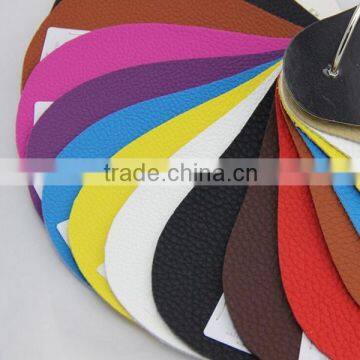 Embossed PU leather for car cover material usage , no bad smell