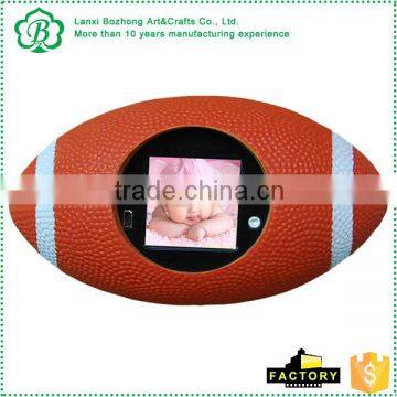 Latest Hot Selling cheap custom photo print rugby ball