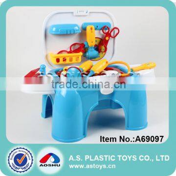 2 in 1 Toys with Doctor Play set and Storage Chair