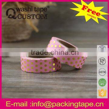 Professional gold blocking paper tape wholesale alibaba recommend wholesale