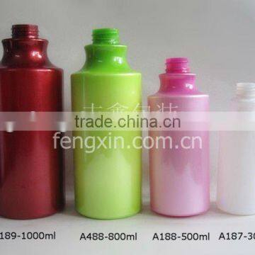 Personal Care Industrial Use PET Material Plastic Bottle for Shampoo and Shower Gel