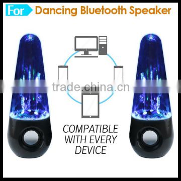 Fountain Bluetooth Dual Speaker With Water Dancing