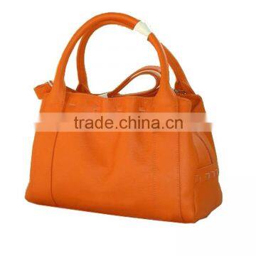 China Supplier Europe Style Custom Design Blue Women Hand Bag Leather Handbag