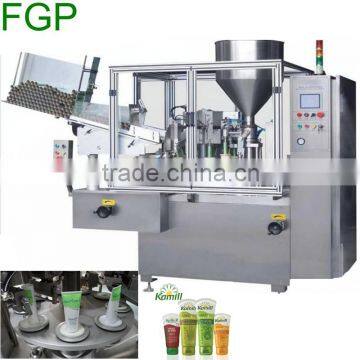 Ultrasonic Plastic Tube Filling Sealing Machine for Packing Hand Cream