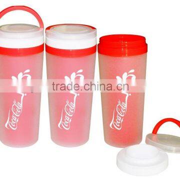 wholesale hot sale double layer vacuum advertisement sales promotion cup