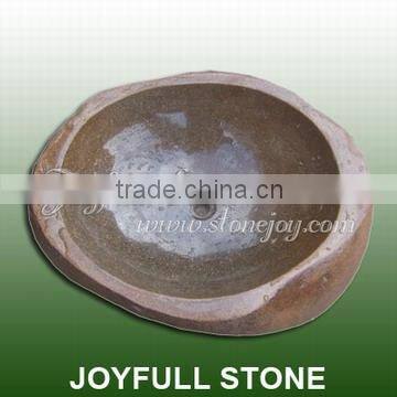 Natural Stone Water Bowl, Stone Hand Basin