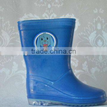 2013 Children cartoon long PVC boot