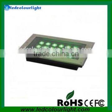 hight quality IP68 Aluminum body DMX LED RGB underwater light 9w