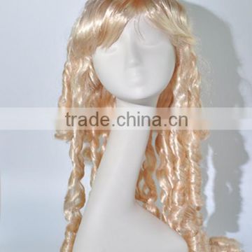 Gorgenous princess wig blond curls lolita dolls wig for woman N233