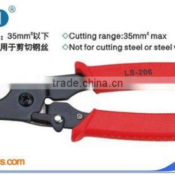 LSD High Quality LS-206 cable cutting tool for cutting 35mm2 max cooper wire carbon steel cutting pliers,hand tools factory