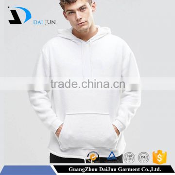 Factory price fine quality blank plain white men with hood cotton fleece hoody lahore