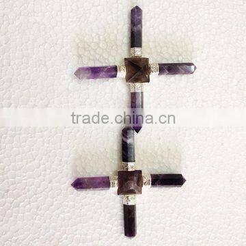 Amethyst 4Points Energy Generator : Wholesale Healing Energy Generators