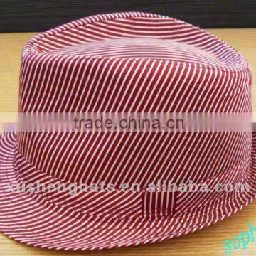 2012newest fedora trilby hat.cotton fedora hat.hot sell hat