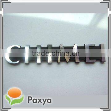 TV Aluminum extrusion embossed metal sticker