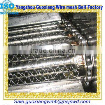 chain link spiral conveyor belt