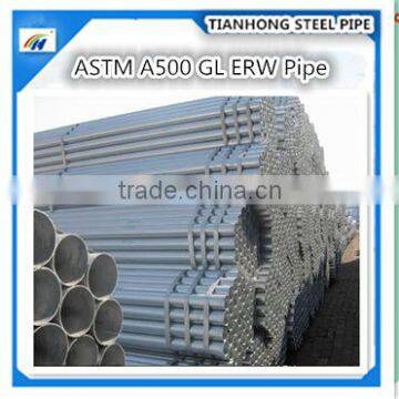 Fatory Price DN20 3/4inch Hot dip Galvanized Round ERW Mild Steel Pipe