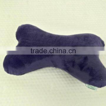 Bone Shape Cute Car and Office Latex Pillow photo-2