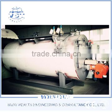 Horizontal Fire Tube 1 Ton Diesel or Natural Gas Steam Boiler