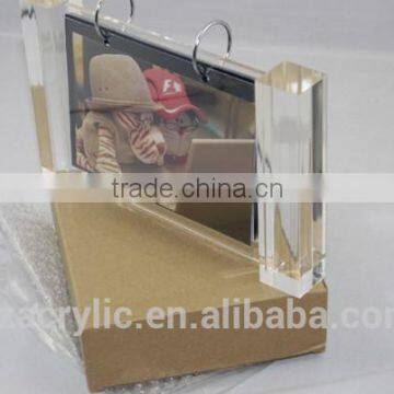 Cute Stand up Desktop Plexiglass Calendar photo-3