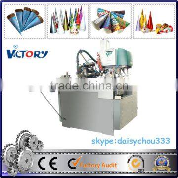 2014 New High Quality Ice Cream Paper Cone Sleeve Making Machine