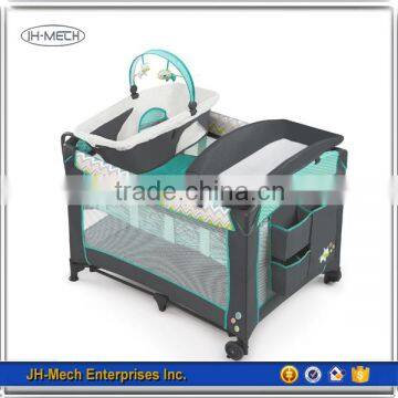 Multifunction Modern Baby Playard with Baby Changing Table