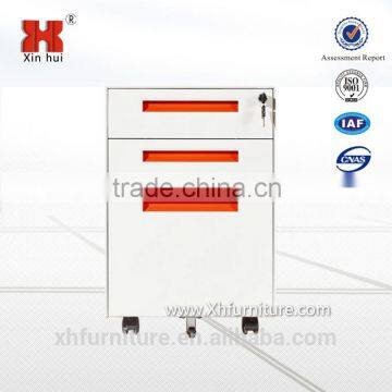 3 Drawer Mini Colorful Mobile Filing Cabinet