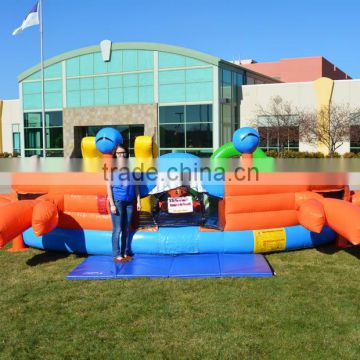 inflatable Crab Cake with two slides and various beach themed pop-ups funny cakes for kids