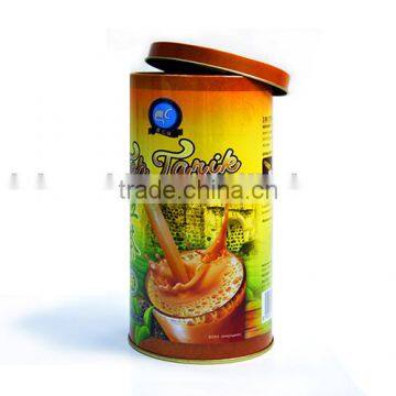 Tea Set Tin Containers Supplier,tea Can With Airtight Lid,round Green Tea Metal Cans photo-4