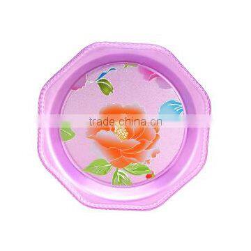 High quality plastic food holding plate