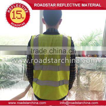EN20471 High Viz Security Reflective Vest