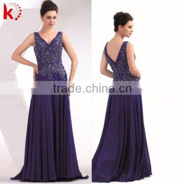 Gogerous Beading Open Back Evening Dress With Open Back Long Latest Dress Designs Photos