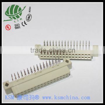 Din 41612 right angle female Row 2 Euro connector