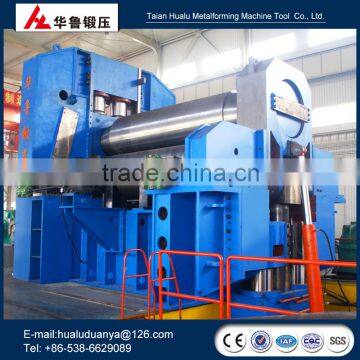 Hydraulic cnc Horizontal down type 3-roll plate bending machine WS11K-50*2500
