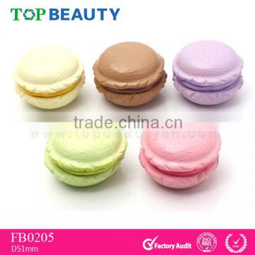 FB0205-2 New arrival Macaron cute lip balm fruit flavor lip balm container