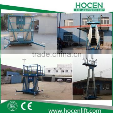 Mobile Mast Aluminum Alloy Raising Indoor Electric Hydraulic Maintenance Lifting Platform China Price