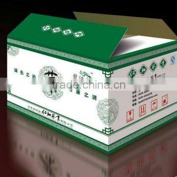 Custom Size Printed Color Corrugated Boxes
