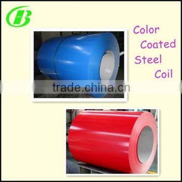 Pre-painted colorful steel coils